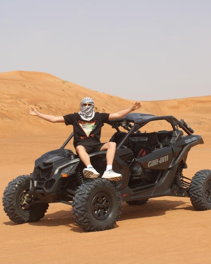Sand dunes Dubai
